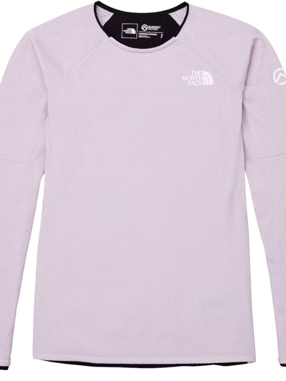 The North Face summit series Futurefleece Light Lavender Crewneck Large